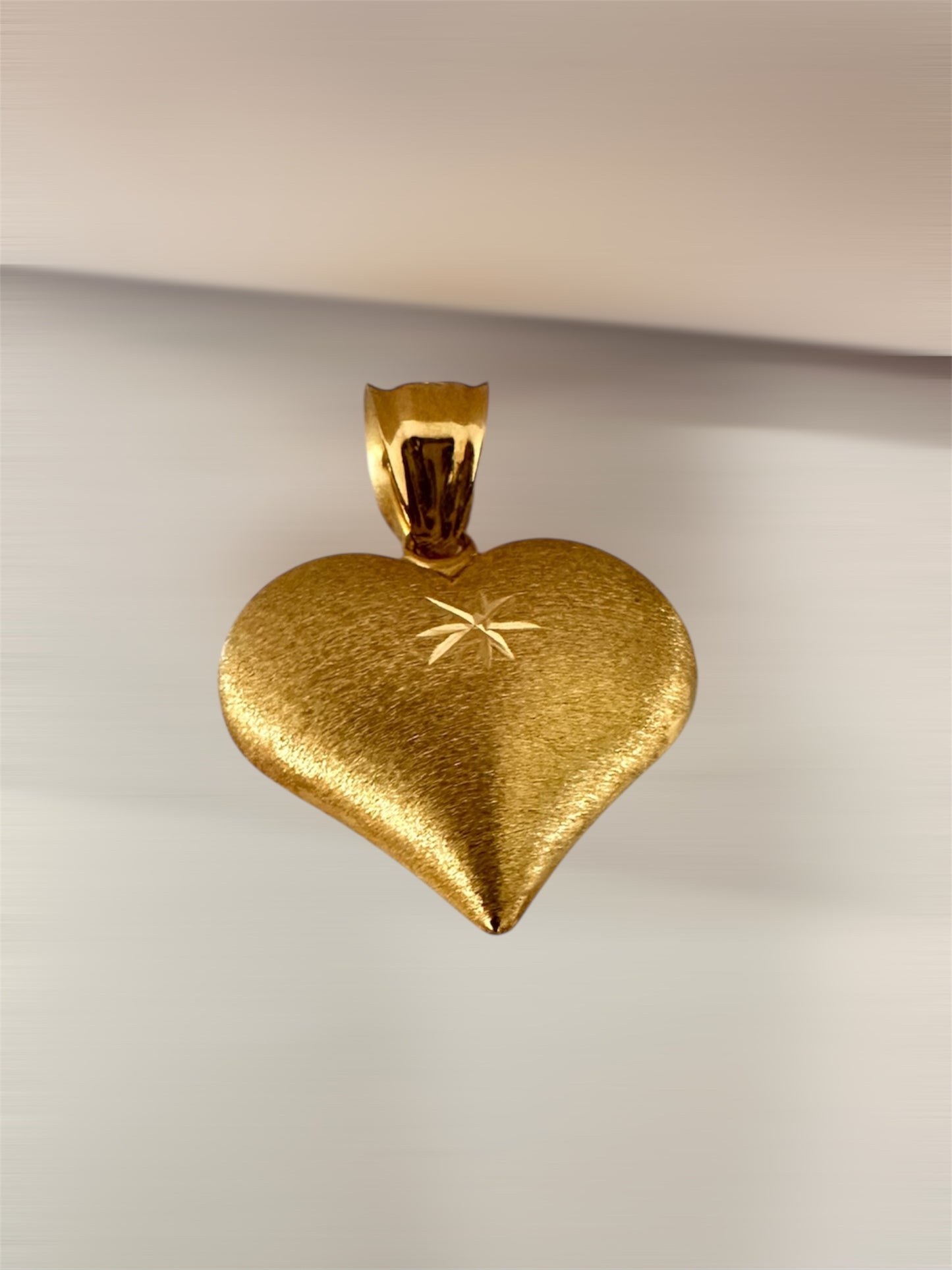 Dije Forma Corazon doble cara