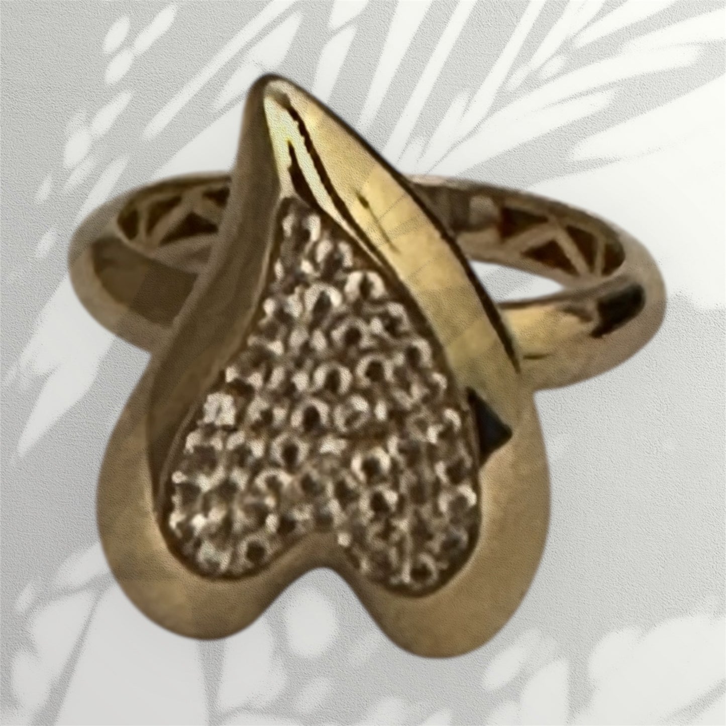 Anillo de Corazon
