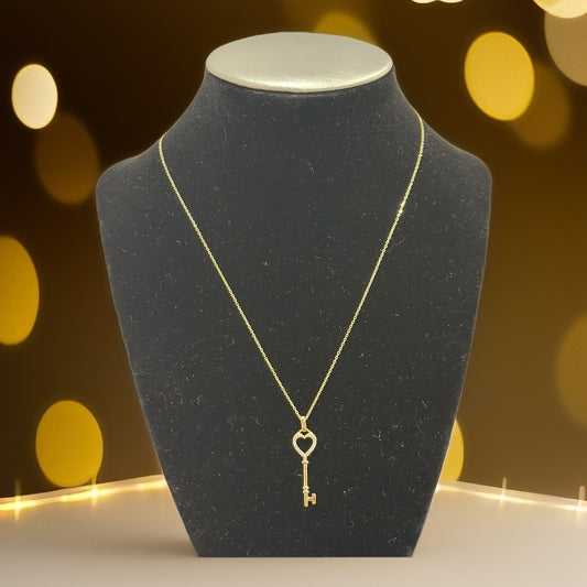 Cadena con dije de llave