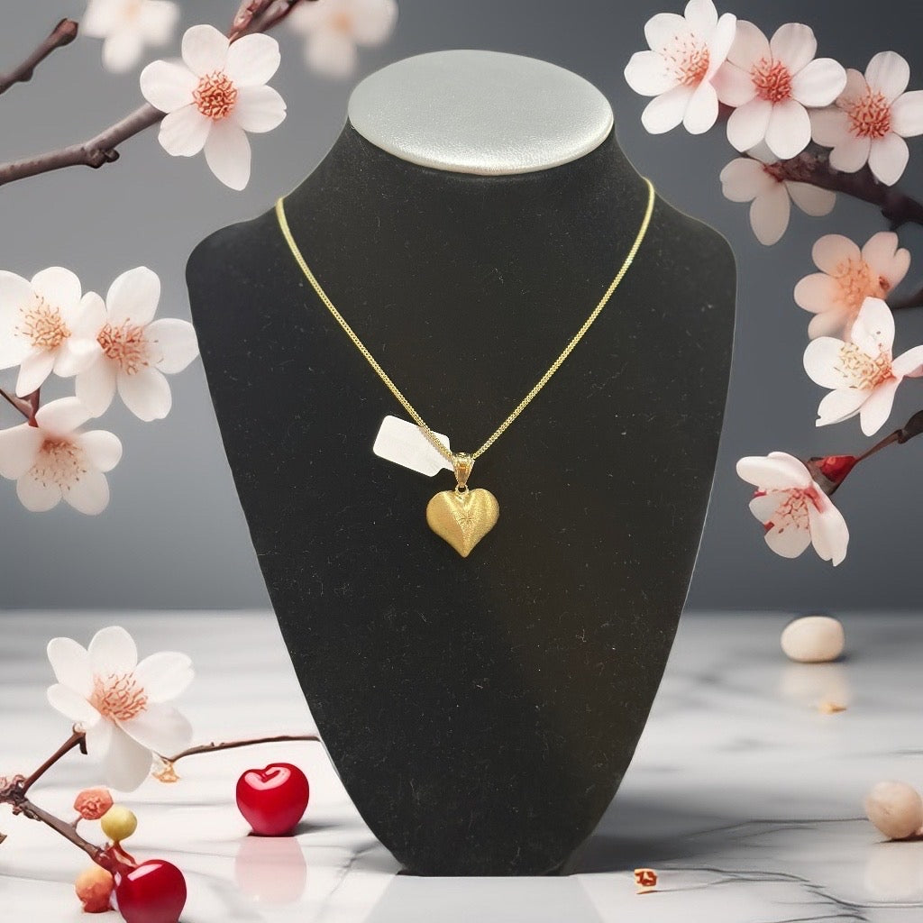 Cadena con dije de corazón