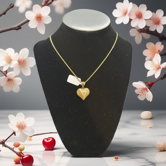 Cadena con dije de corazón