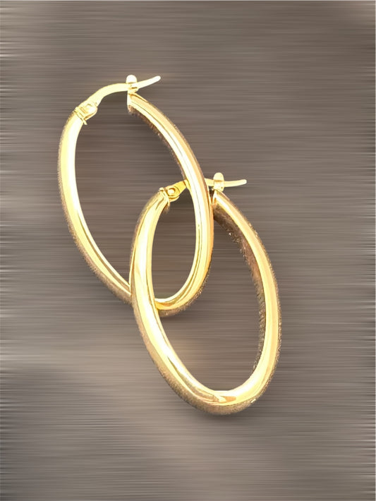 Argollas de Mujer Ovaladas