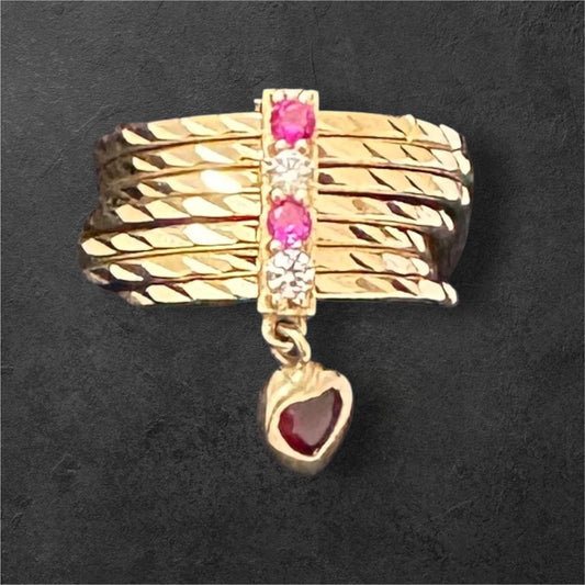 Anillo de Mujer en Oro 10K